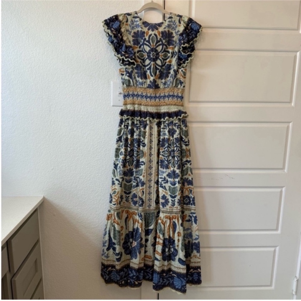 FARM Rio Ocean Tapestry Maxi Dress - Picture 5 of 8